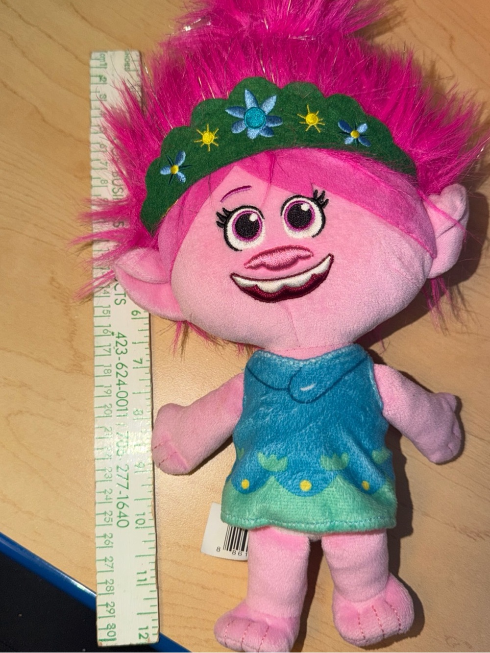 DreamWorks Trolls World Poppy Plush Toy - Pink
